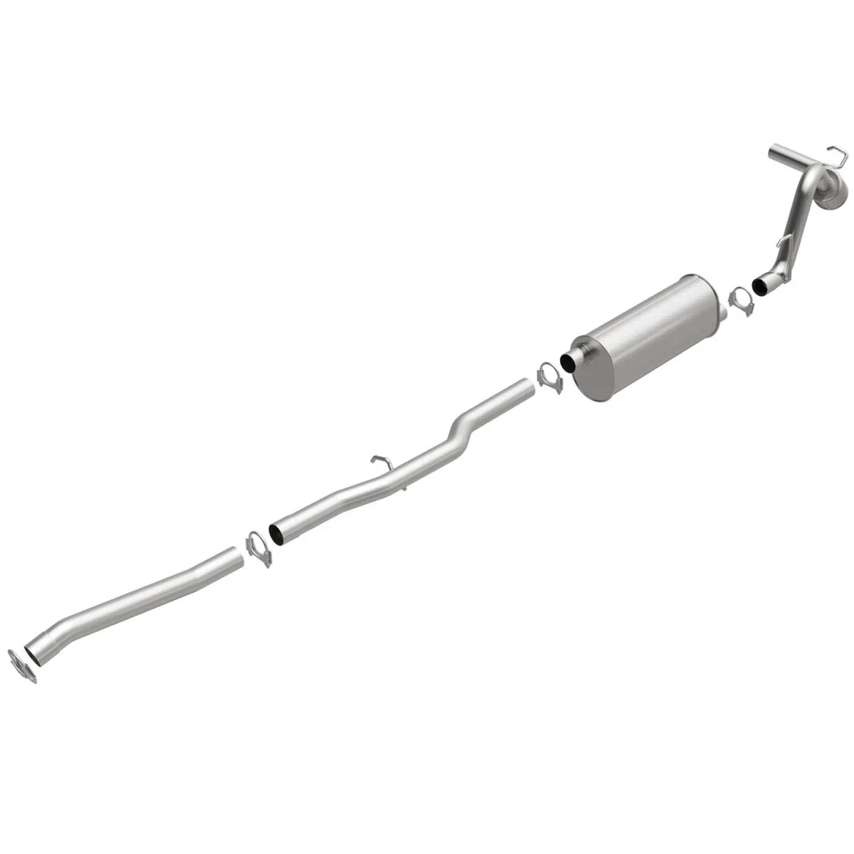 Fits 2005-2006 Dodge Dakota Direct-Fit Replacement Exhaust System 106-0205